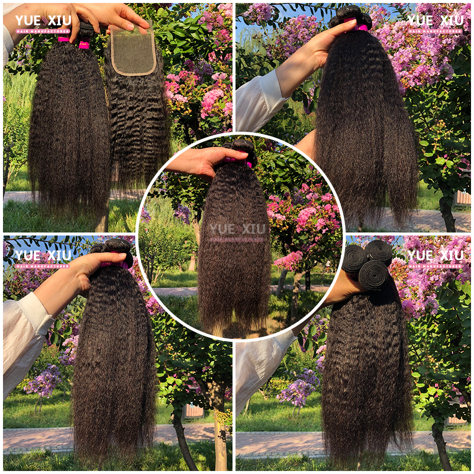 10A Grade Virgin Peruvian Hair Human 100% Raw Unprocessed Peruvian Hair Bundles Kinky Straight Weave Hair