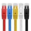 Cavo patch piatto CAT6 colorato con spina RJ45