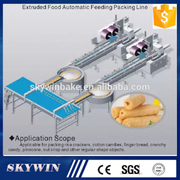 Feeding Line for Rice Cracker Packing Machine Line