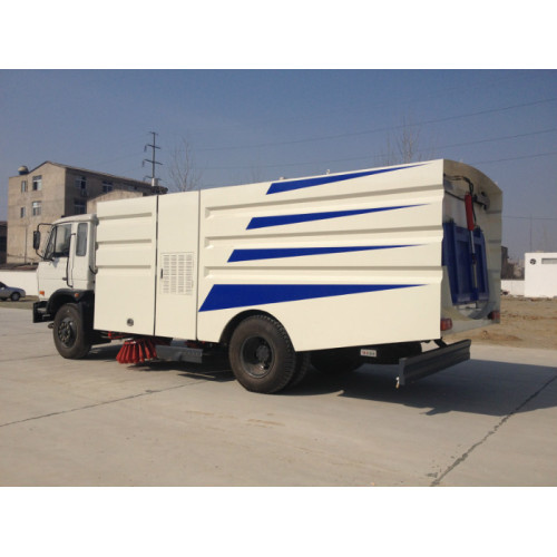 Camion à ordures de machine de balayeuse de route 4x2