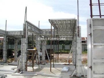 Adjustable Aluminum Formwork For Rectangle / Square Concrete Column Formwork