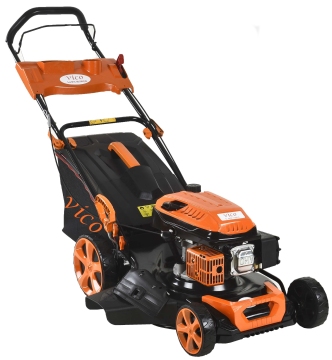 Gasoline lawnmower steel deck grass cutter garden tools