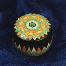 Bulk Stackable Metal Jars - 4oz Cosmetics Spice Honey Vanilla Scented Candles