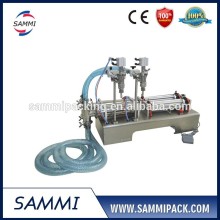High Accuracy Piston Double Nozzles Juice,Liquid,Wine,Alcoholic Beverage Filling Machinery