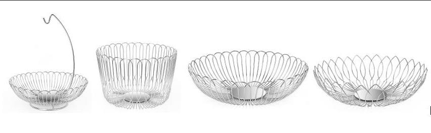 stainless steel fruit basket