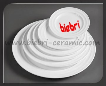 White Porcelain Dessert Plates