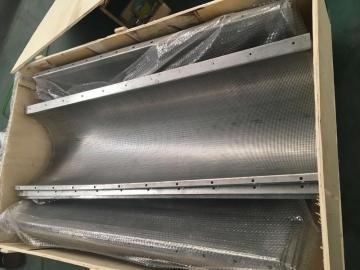 Stainless steel or aluminum perforated sheet