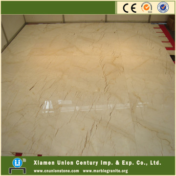 New marble flooring cream block marble