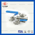 Sanitary Stainless Steel 3PC Three Pieces Ball Valve