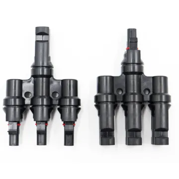 Waterproof Y Type Branch Solar Connector 1000V 30A PV Adapter for Solar Systems
