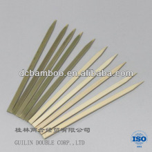 Natural flat bamboo skewer