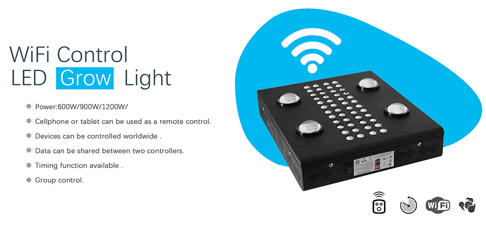 Il telecomando Wifi ha portato a crescere leggero Wifi remote control led grow light