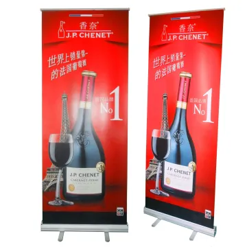 Aluminum Roll Screen Stand Retractable Banner