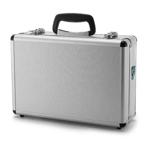 Silver Aluminum Tool Case Carrying Box Aluminum Case For Tools Accessories