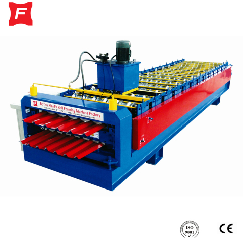 Bergelombang dan Ibr Lapisan Ganda Mesin Roll Forming