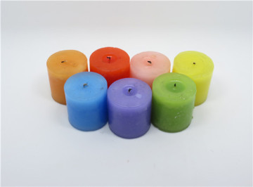 Color Scented Wax Homedecoration Pillar Candle