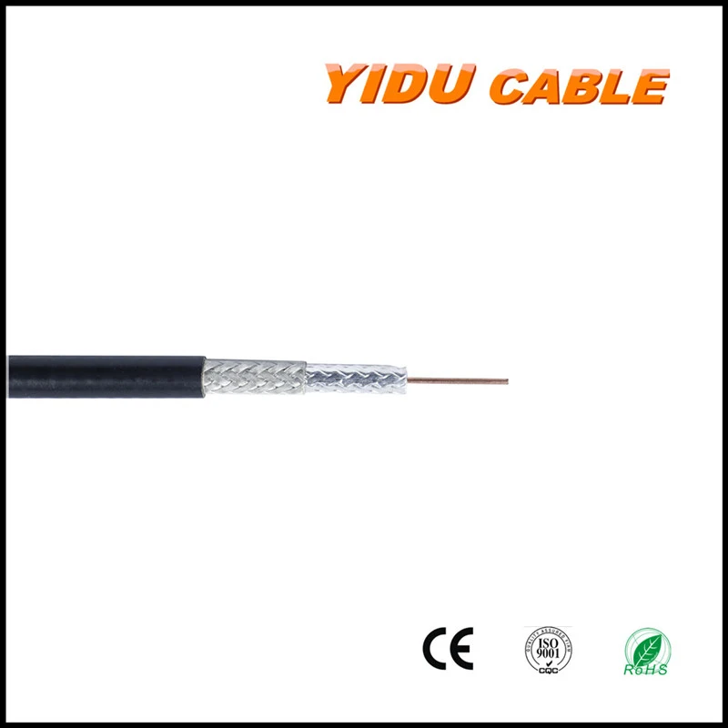 Test to 3GHz 75 Ohms CCTV Video Coaxial Cable Rg59