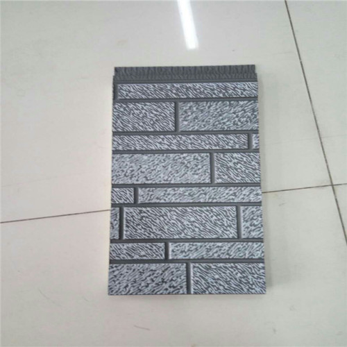 Exterior wall PU panel for building material