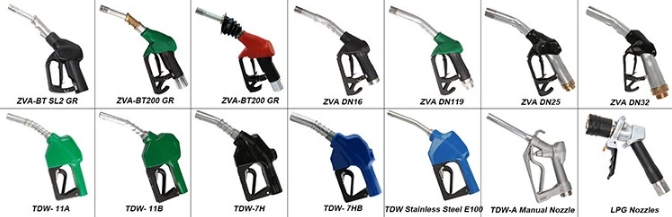 ZVA Slimline 2 Generation GR Vapour Recovery Automatic Nozzle for service station