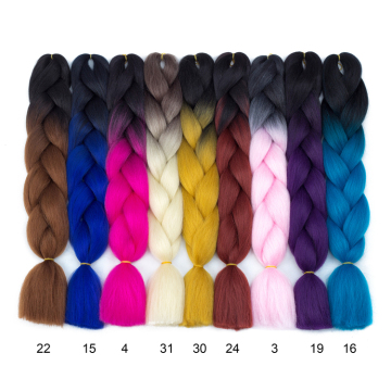 48 inch kinky ultra braid colors synthetic hair extension braids, 27 613 braid