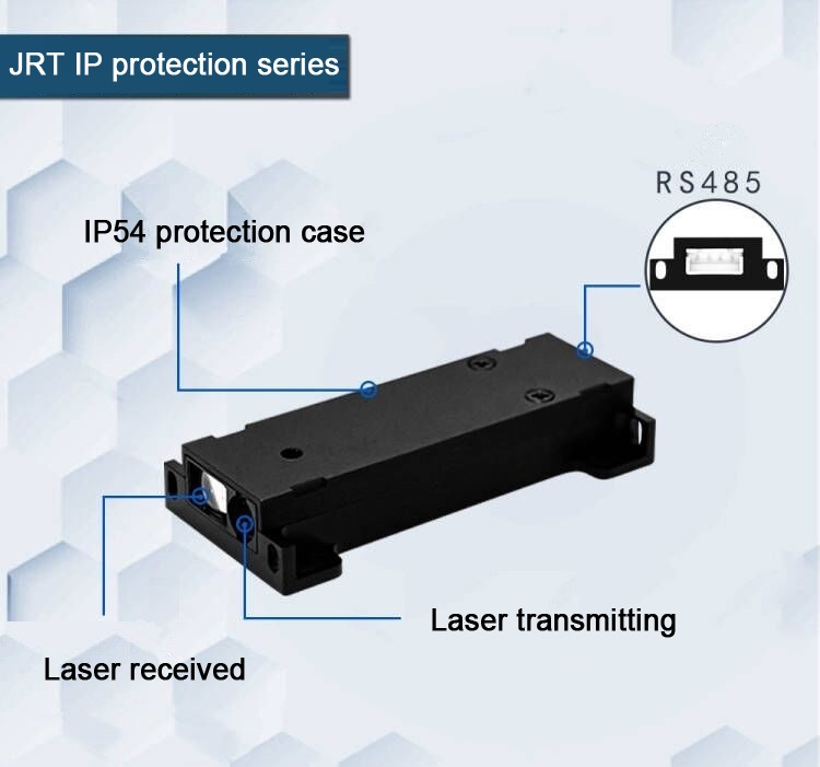 Industrial IP54 Protection Laser Ranging Sensor 20m