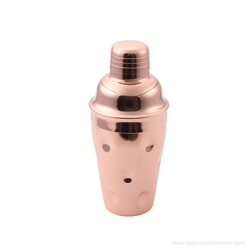 Copper Shaker Stainless Steel Bottle 500ML Bar Shaker