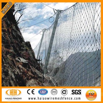 Factory slope stabilization mesh system,slope wire mesh