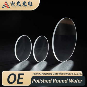Precision Polished Round Wafer with Smooth Surface Finish