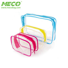 Thickness Pvc storage bag ladies transparent makeup bag