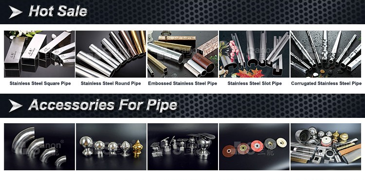 Square / Round / Oval / Embossed Welded Stainless Steel Pipes / Tubes Fire Hydrant Pipe