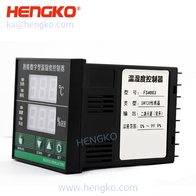 HT803 RHT30 Digital Type Panel Meter Temperature & Humidity Indicator Controller Sensor