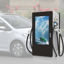Advertising Unit Commercial EV Charging Station
