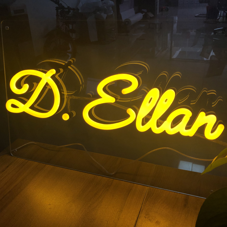 Customized led acrylic neon sign