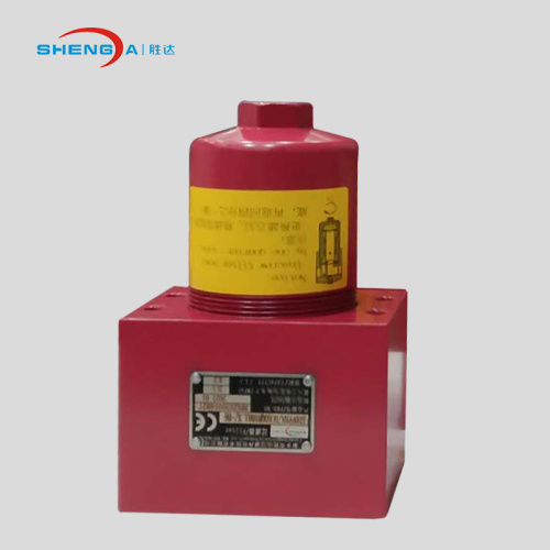 Hydraulic inline pressure oil filter assembly