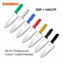 cook knife chef knives kitchen catering knives color coded handles