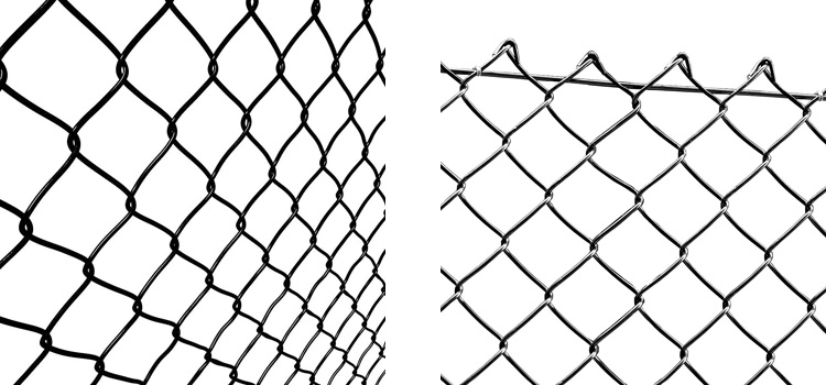 UV protection PVC Chain Link Mesh Fence for School Sports