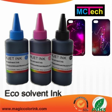 Digital printing ink Eco Solvent Ink For Epson Digital Flatbed Printer with 4/6/8 color