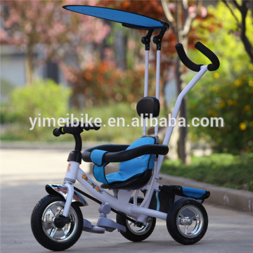 Baby tricycle children tricycle toy with rubber wheels