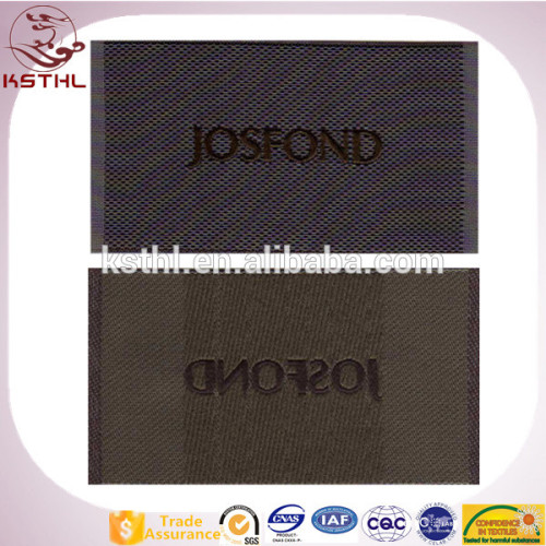 Wholesale low minimum personalized knitting clothing labels tags