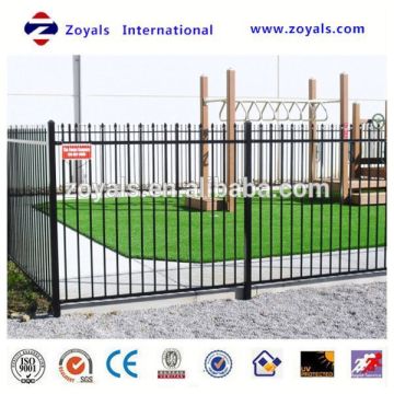 aluminum ornamental fencing metal spears manufacturer with ISO 9001