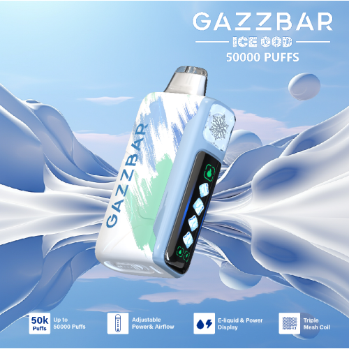 Gazz Bar Ice God 50000 Puffs Vape Original