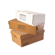 Customized Waterproof Wax Coated Cardboard Fruit and Veg Boxes for Seafood