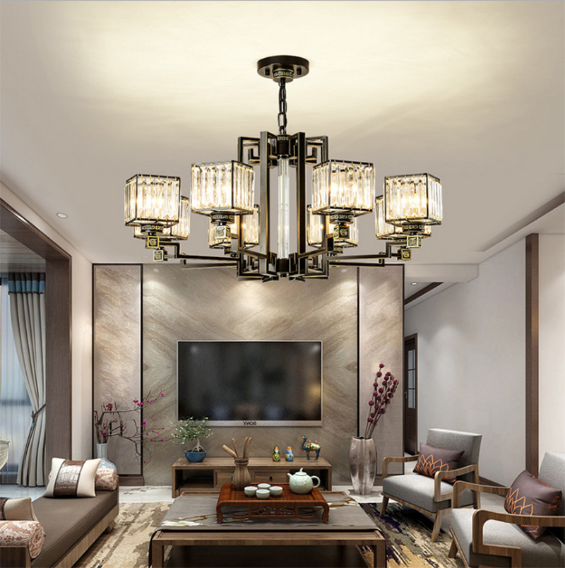 Traditional Crystal  Pendant LightingofApplication Cylindrical Pendant Lights