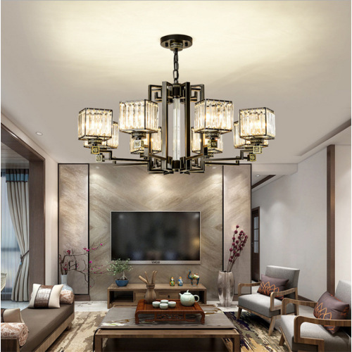 LEDER Tradisyunal na Crystal Pendant Lighting