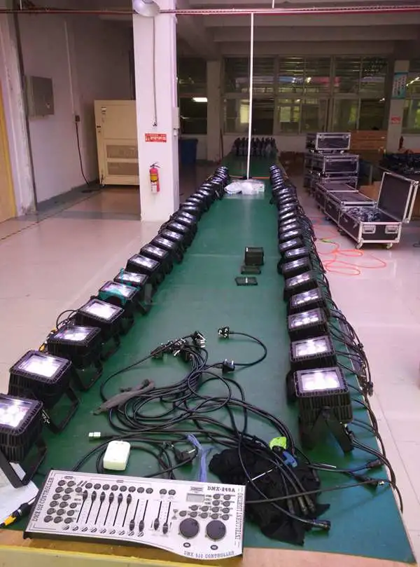 7*10W RGBW IP65 Waterproof LED PAR Light Discotheque Equipment