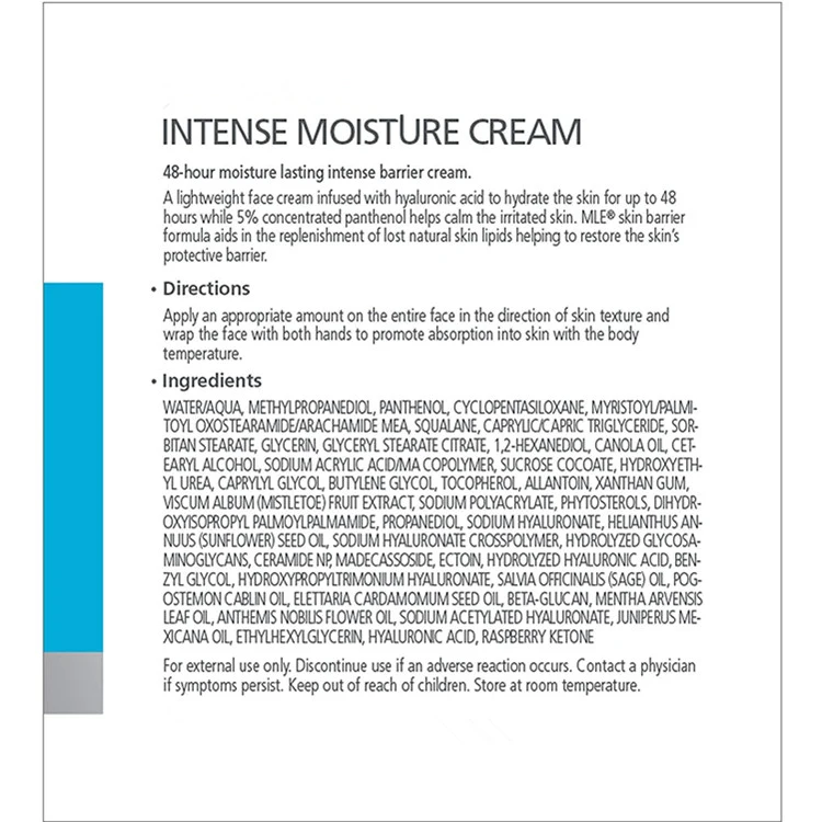 OEM Korean Skin Long Hydrating Intense Moisture Cream