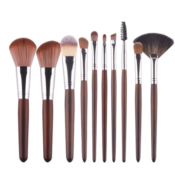 10pcs Super Soft Hair Cosmetic Makeup Brushes