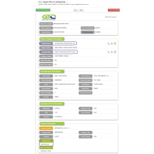 Naka-print na data ng pag-import ng book-USA