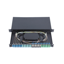 24Port Fixed Rack Optical Fiber Optic Patch Panel