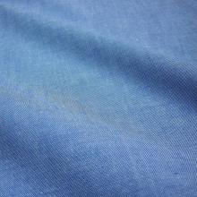 Blue Denim 100% Cotton Chambray Fabric
